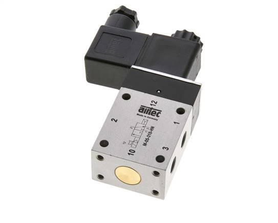 3/2 G1/8'' NO-Magnetventil 24V DC 2-10bar/28-140psi Airtec