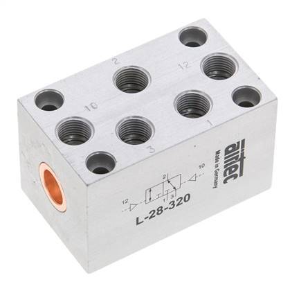 3/2 G1/8'' Bistabiles Luftsteuerventil 0-10bar/0-140psi Airtec