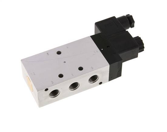 5/2 G1/4'' Solenoid Valve 12V DC 2.5-10bar/35.0-140psi Airtec