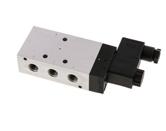 5/2 G1/4'' Magnetventil 12V DC 2,5-10bar/35,0-140psi Airtec
