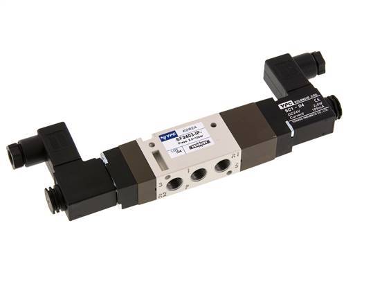 5/3 G1/8'' Auspuff-Mittelmagnetventil 12V DC 2-10bar/28-140psi YPC