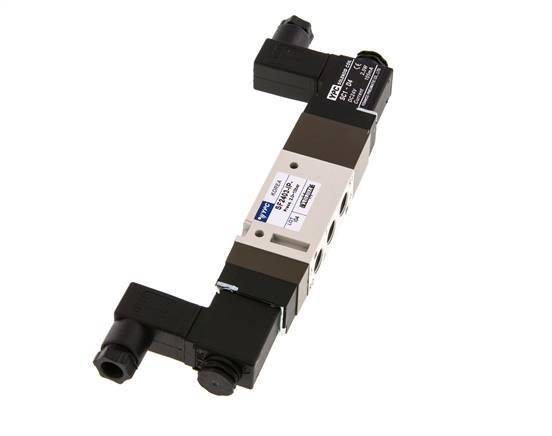 5/3 G1/8'' Auspuff-Mittelmagnetventil 12V DC 2-10bar/28-140psi YPC