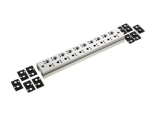 Verteiler 10-Stationen YPC SF1000 3/2-fach