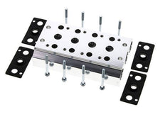 Verteiler 4-Stationen E.MC 5/2 5/3-fach