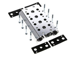 Verteiler 4-Stationen E.MC 5/2 5/3-fach