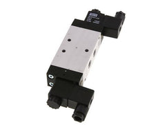 5/3 G1/4'' Auspuff-Mittelmagnetventil 24V AC 3-10bar/42-140psi Airtec
