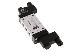 5/3 G1/4'' Center Closed Magnetventil 24V DC 3-8bar/42-112psi Airtec