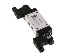 5/3 G1/4'' Center Closed Magnetventil 24V DC 3-8bar/42-112psi Airtec