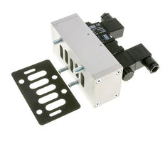 5/3 ISO 5599-3 Zentrum geschlossen Magnetventil 48V DC 3-10bar/42-140psi Airtec