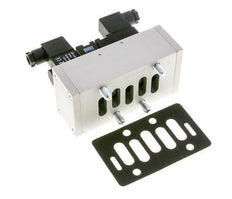 5/3 ISO 5599-3 Zentrum geschlossen Magnetventil 48V DC 3-10bar/42-140psi Airtec