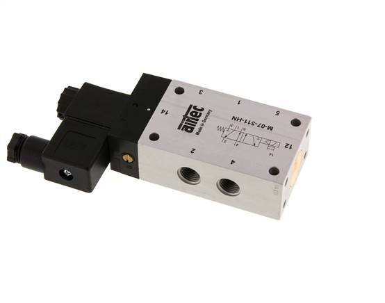 5/2 G1/4'' Magnetventil 115V AC 2,5-10bar/35,0-140psi Airtec