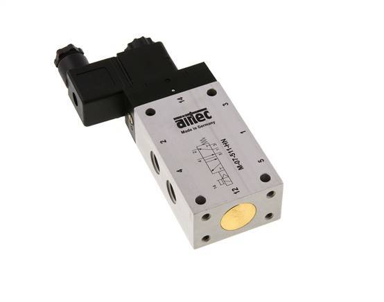 5/2 G1/4'' Magnetventil 115V AC 2,5-10bar/35,0-140psi Airtec