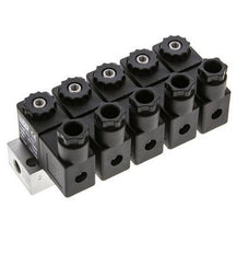 5x3/2 G1/8'' NC-Magnetventil 230V AC -0,95-10bar/-13,2-140psi Airtec