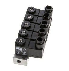 5x3/2 G1/8'' NC-Magnetventil 230V AC -0,95-10bar/-13,2-140psi Airtec