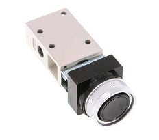 3/2 G1/8'' Druckknopfventil schwarz 0-8bar/0-112psi YPC