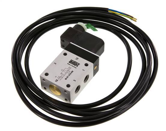 3/2 G1/4'' NC-Magnetventil 230V AC ATEX 1,5-10bar/21,0-140psi Airtec