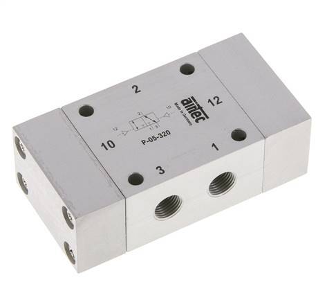 3/2 G1/8'' Bistabiles Luftsteuerventil 0-10bar/0-140psi Airtec