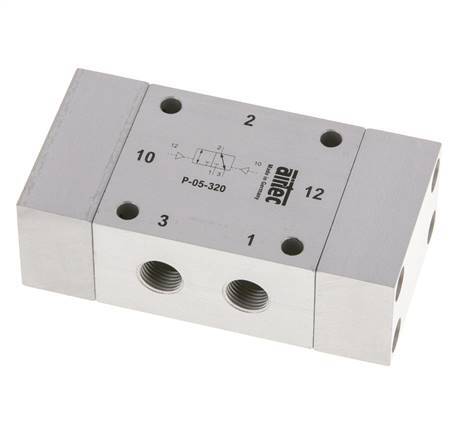 3/2 G1/8'' Bistabiles Luftsteuerventil 0-10bar/0-140psi Airtec