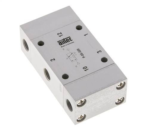 3/2 G1/8'' Bistabiles Luftsteuerventil 0-10bar/0-140psi Airtec