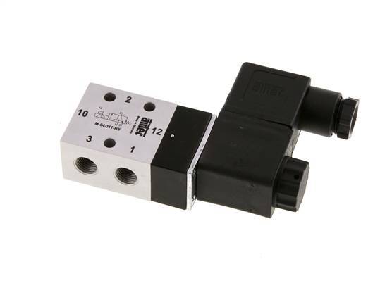 3/2 G1/8'' NO Solenoid Valve 115V AC 2.5-10bar/35.0-140psi Airtec