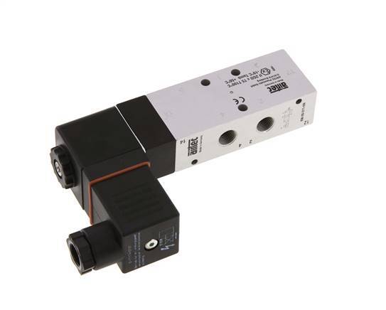 5/2 G1/8''-Magnetventil 24V DC ATEX 3-10bar/42-140psi Airtec