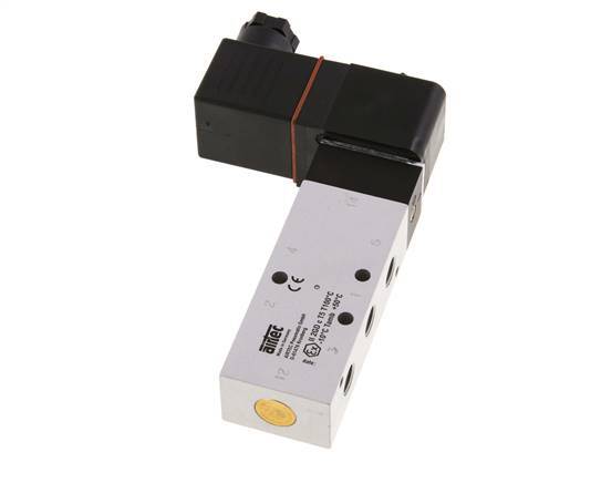 5/2 G1/8''-Magnetventil 24V DC ATEX 3-10bar/42-140psi Airtec