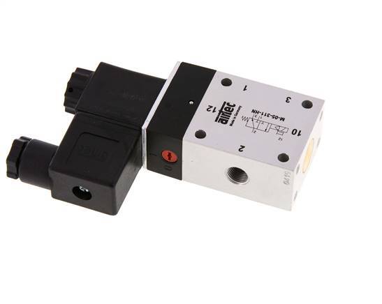 3/2 G1/8'' NO-Magnetventil 24V DC 3-10bar/42-140psi Airtec