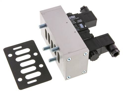 5/2 ISO 5599-3 Bistabiles Magnetventil 24V DC 2-10bar/28-140psi Airtec