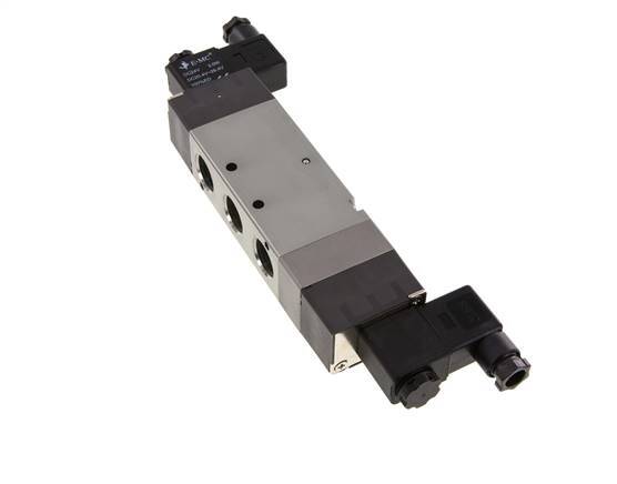 5/3 G1/2'' Druck-Center-Magnetventil 24V DC 1,5-8bar/21,0-112psi E.MC