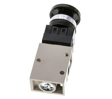 3/2 G1/4'' Palm Button Ventil Schwarz 0-8bar/0-112psi YPC