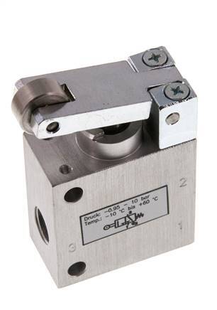 3/2 G1/4'' Universal-Rollenhebelventil Heavy Duty -0,95-10bar/-13,2-140psi