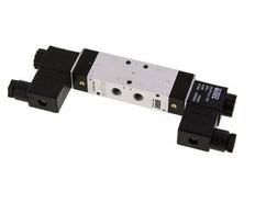 5/3 G1/8'' Center Closed Magnetventil 24V DC 3-10bar/42-140psi Airtec