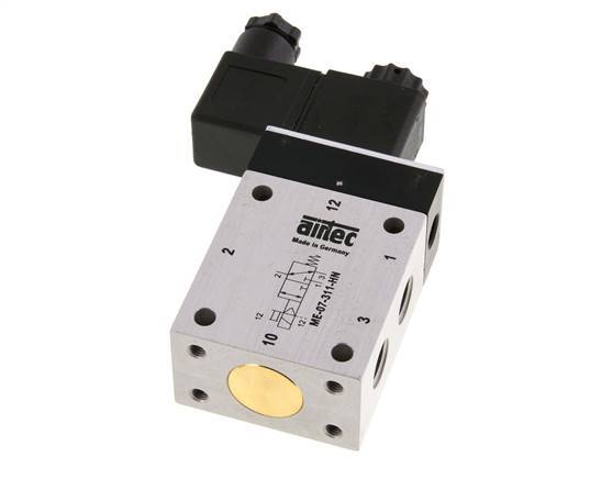 3/2 G1/4'' (G1/8'') Magnetventil Externe Steuerung 12V DC 0-10bar/0-140psi Airtec