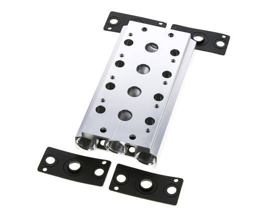 Verteiler 4-Stationen E.MC 5/2 5/3-fach