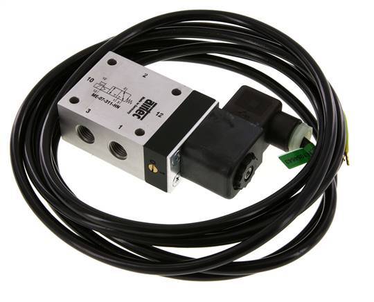 3/2 G1/4'' (G1/8'') Magnetventil Externe Steuerung 24V DC ATEX 0-10bar/0-140psi Airtec