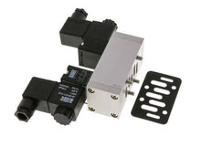 5/3 ISO 5599-1 Center Closed Solenoid Valve 115V AC 3-10bar/42-140psi Airtec