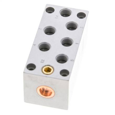5/2 G1/8'' Luftsteuerventil 0-10bar/0-140psi Airtec