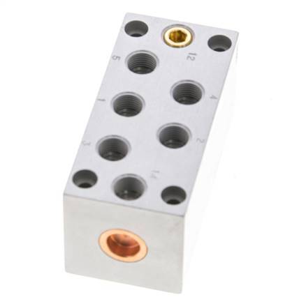 5/2 G1/8'' Luftsteuerventil 0-10bar/0-140psi Airtec