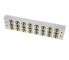 Verteiler 8-Stationen 5/2 5/3-Wege Airtec M05/P05