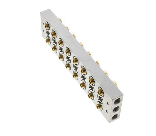 Verteiler 8-Stationen 5/2 5/3-Wege Airtec M05/P05