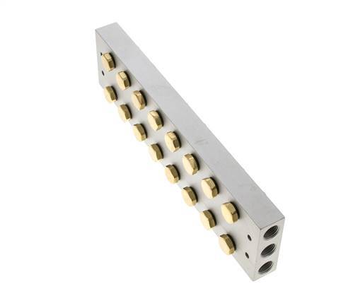 Verteiler 8-Stationen 5/2 5/3-Wege Airtec M05/P05