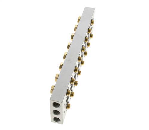 Verteiler 8-Stationen 5/2 5/3-Wege Airtec M05/P05