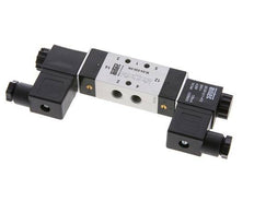 5/3 G1/8'' Center Closed Magnetventil 12V DC 3-10bar/42-140psi Airtec