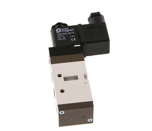 5/2 G1/4'' (G1/8'') Magnetventil 230V AC 1,5-10bar/21,0-140psi YPC