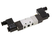 5/3 G1/4'' (G1/8'') Druckmittel-Magnetventil 230V AC 1,5-8bar/21,0-112psi E.MC