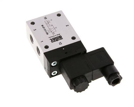 3/2 G1/4'' NC-Magnetventil 230V AC 2,5-10bar/35,0-140psi Airtec
