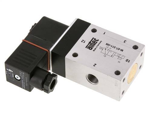 3/2 G1/4'' NC-Magnetventil 24V DC ATEX 2,5-10bar/35,0-140psi Airtec