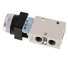 3/2 G1/4'' Druckknopfventil schwarz 0-8bar/0-112psi YPC