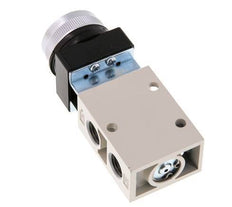 3/2 G1/4'' Druckknopfventil schwarz 0-8bar/0-112psi YPC