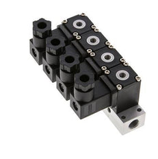 4x3/2 M5 NC Magnetventil 12V DC -0,95-8bar/-13,2-112psi Airtec